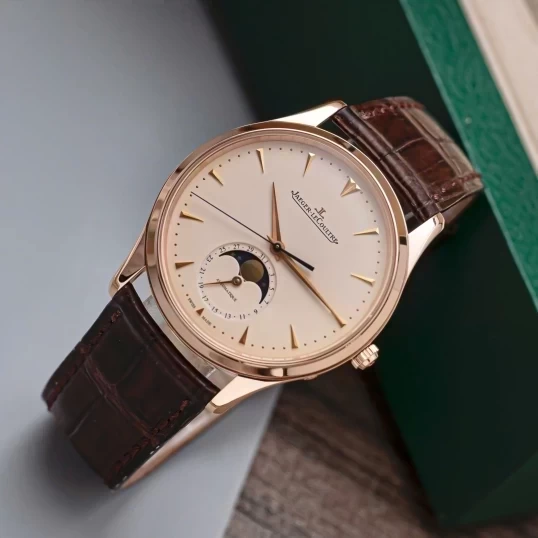 Jaeger LeCoultre Master Ultra Thin Moon 18k Rose Gold 39mm Q1362501