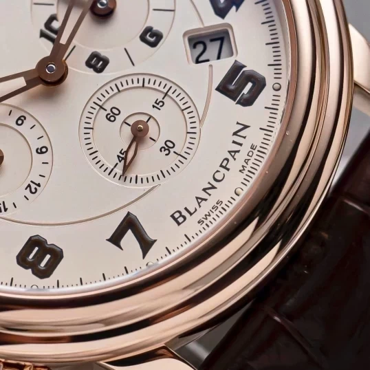 Blancpain Léman Réveil Alarm GMT 18k Rose Gold 40mm 2041-3642M-53B