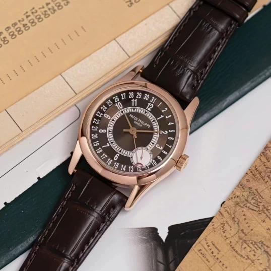 Patek Philippe Calatrava 37mm 6000R-001 Chocolatte Dial (2015)