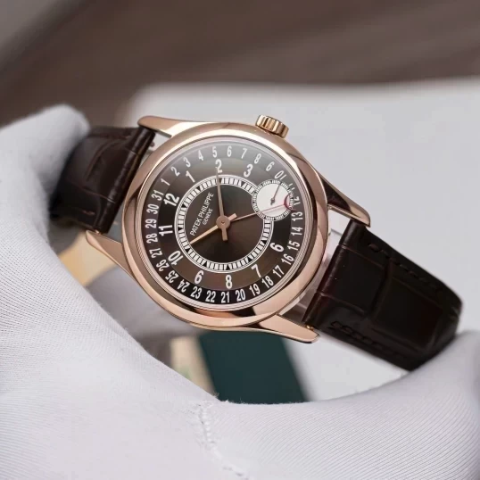 Patek Philippe Calatrava 37mm 6000R-001 Chocolatte Dial (2015)