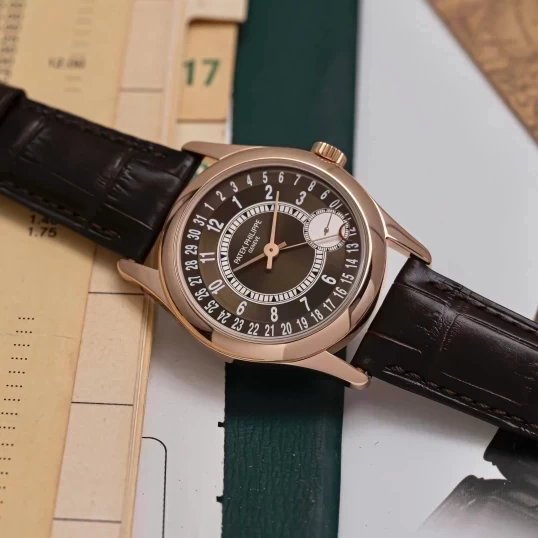 Patek Philippe Calatrava 37mm 6000R-001 Chocolatte Dial (2015)