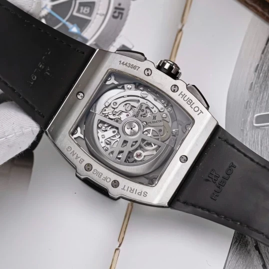 Hublot Spirit of Big Bang Titanium 42mm 641.NX.0173.LR Custom Full Diamonds & Baguette Diamonds Bezel