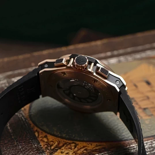 Hublot Big Bang Original Gold 41mm 341.PX.130.RX Up To Lên Bản Full Kim Cương - Niềng Kim Baguette
