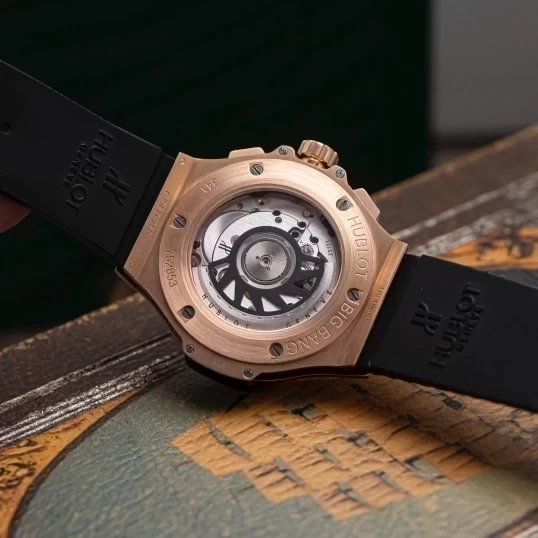 Hublot Big Bang Original Gold 41mm 341.PX.130.RX Up To Lên Bản Full Kim Cương - Niềng Kim Baguette