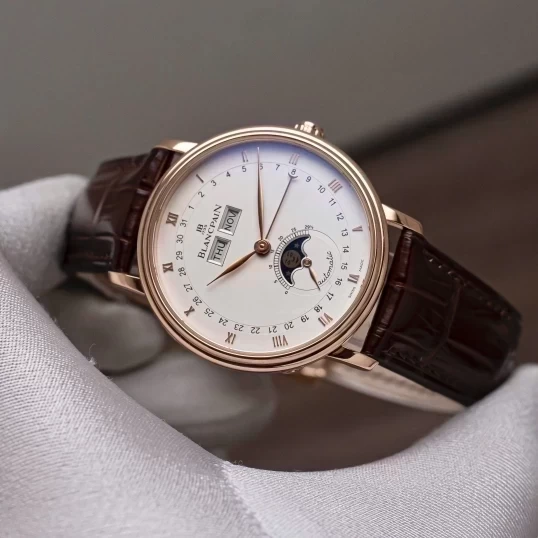 Blancpain Villeret Quantième Complet Rose Gold 38mm 6263-3642-55B