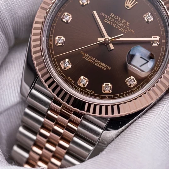 Rolex Oyster Perpetual Datejust 41mm 126331 Chocolate Dial, Jubilee