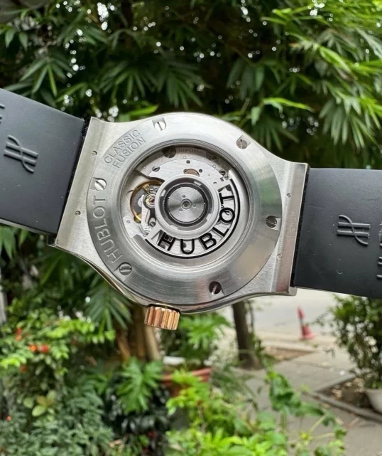 Hublot Classic Fusion Titanium King Gold 42mm 542.NO.1181.RX Black Dial