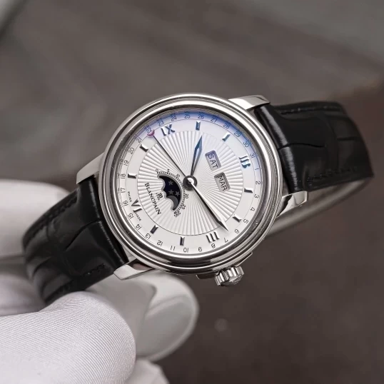 Blancpain Villeret Complete Calendar 18K White Gold Moonphase 38mm