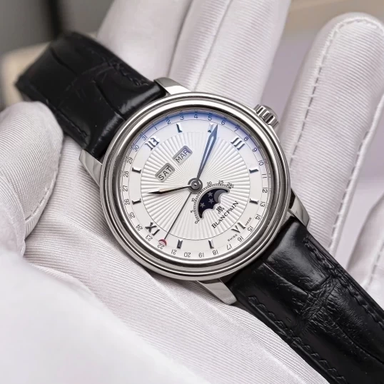 Blancpain Villeret Complete Calendar 18K White Gold Moonphase 38mm