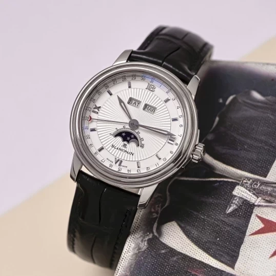 Blancpain Villeret Complete Calendar 18K White Gold Moonphase 38mm