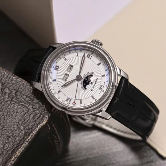 Blancpain Villeret Complete Calendar 18K White Gold Moonphase 38mm