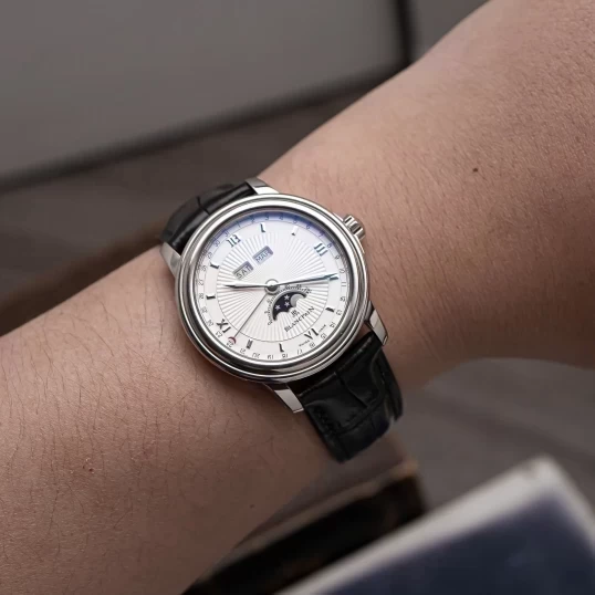 Blancpain Villeret Complete Calendar 18K White Gold Moonphase 38mm