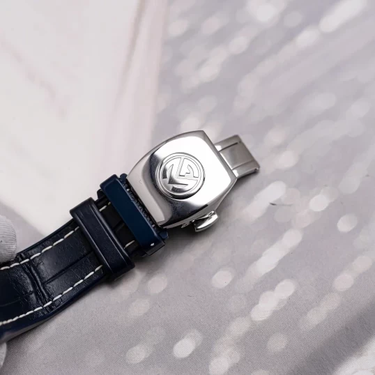 Franck Muller Yachting V41 Steel Custom Diamond Blue Dial