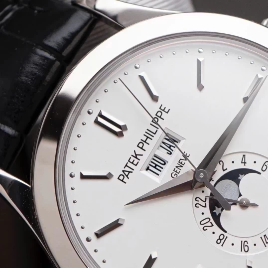 Patek Philippe Complications 5396G-011 Annual Calendar Moon Phases White Gold