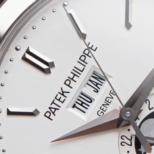 Patek Philippe Complications 5396G-011 Annual Calendar Moon Phases White Gold