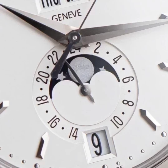 Patek Philippe Complications 5396G-011 Annual Calendar Moon Phases White Gold