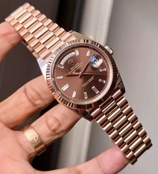 Rolex Oyster Perpetual Day-Date 40mm 228235 Chocolate Dial