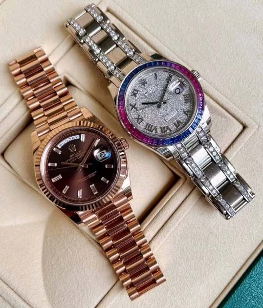 Rolex Oyster Perpetual Day-Date 40mm 228235 Chocolate Dial