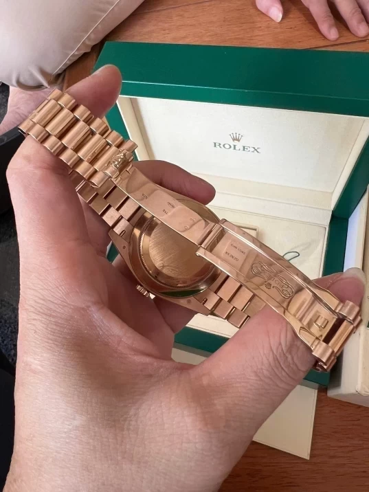 Rolex Oyster Perpetual Day-Date 40mm 228235 Chocolate Dial