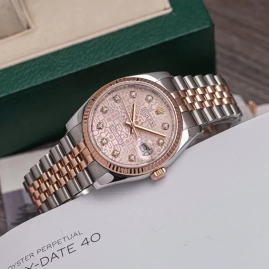 Rolex Oyster Perpetual Datejust 36mm 116231 vi tính hồng 2014