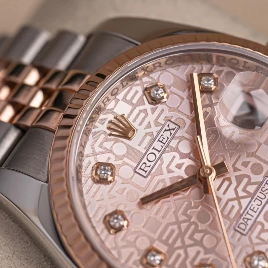 Rolex Oyster Perpetual Datejust 36mm 116231 vi tính hồng 2014