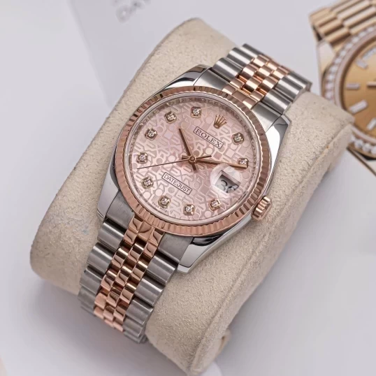 Rolex Oyster Perpetual Datejust 36mm 116231 vi tính hồng 2014