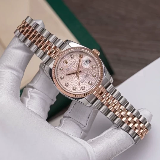 Rolex Oyster Perpetual Datejust 36mm 116231 vi tính hồng 2014