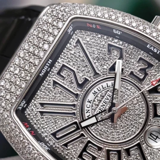 Franck Muller V41 Full Kim Cương Tự Nhiên Fullbox 2020