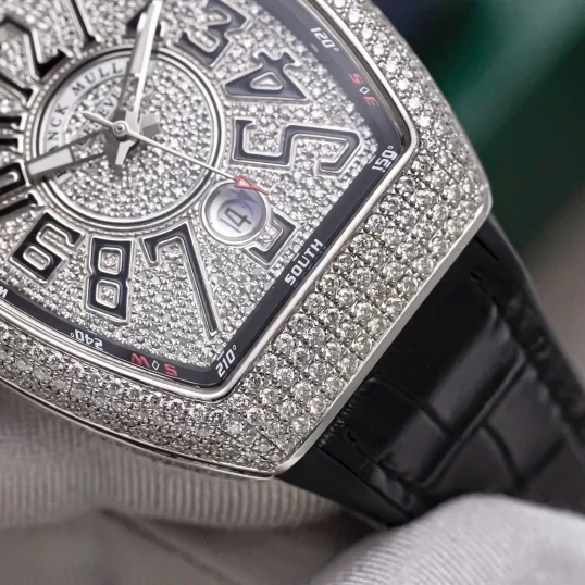 Franck Muller V41 Full Kim Cương Tự Nhiên Fullbox 2020
