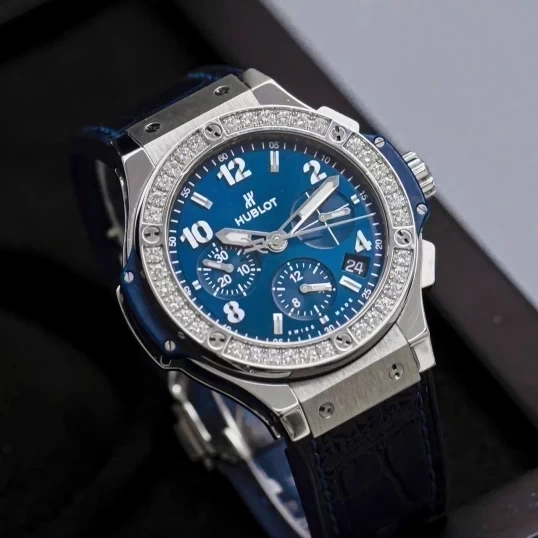 Hublot Big Bang Chronograph 41mm 341.SX.7170.LR.1204 Blue Dial