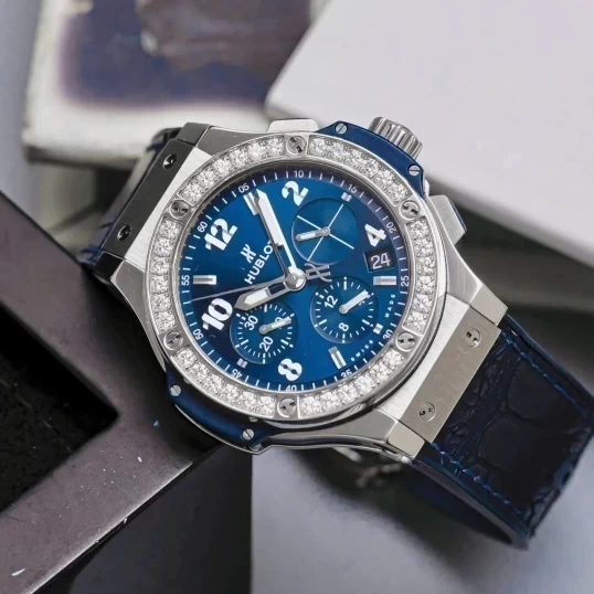 Hublot Big Bang Chronograph 41mm 341.SX.7170.LR.1204 Blue Dial