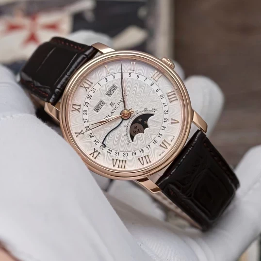 Blancpain Quantième Complet Demi-Savonnette 6664 3642 55B