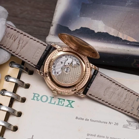 Blancpain Quantième Complet Demi-Savonnette 6664 3642 55B