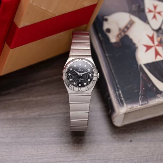 Omega Constellation 123.10.24.60.51.002 Black Dial