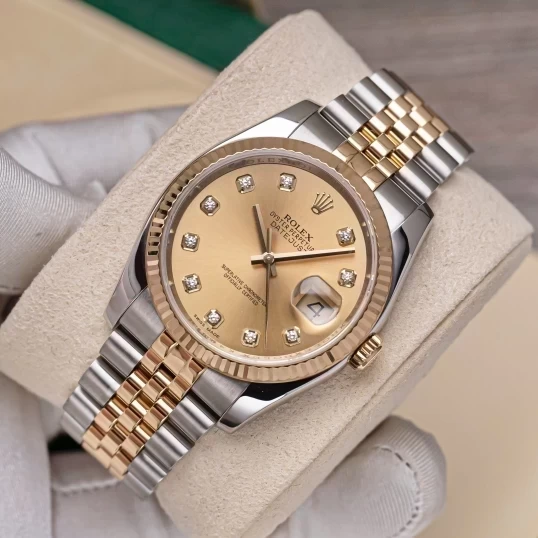 Rolex Oyster Perpetual Datejust 36mm 116233 Champagne Dial (Fullbox 2013)