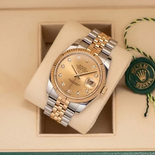 Rolex Oyster Perpetual Datejust 116233 Champagne Dial