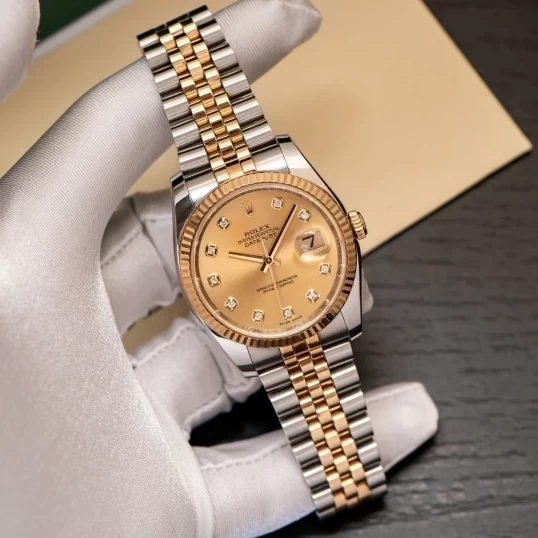 Rolex Oyster Perpetual Datejust 116233 Champagne Dial