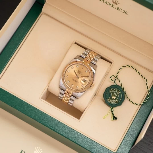 Rolex Oyster Perpetual Datejust 116233 Champagne Dial