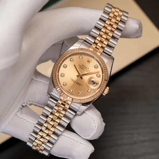 Rolex Oyster Perpetual Datejust 116233 Champagne Dial