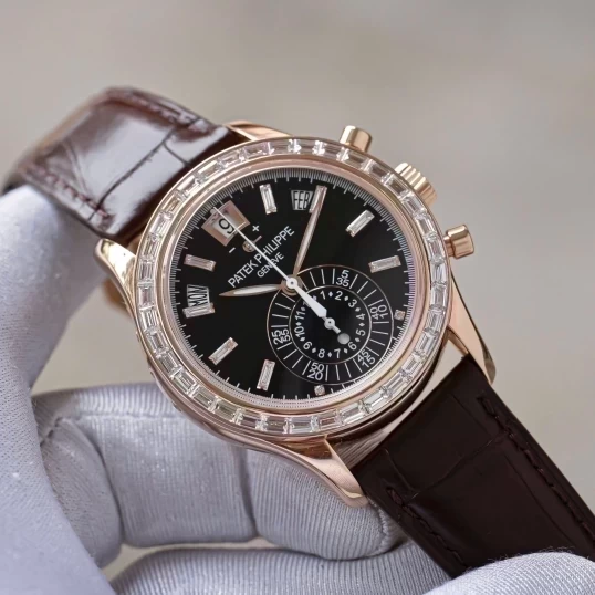Patek Philippe Annual Calendar Complications Chronograph 40,5mm 5960R-010 Custom Up To 5961R-010 Black Dial