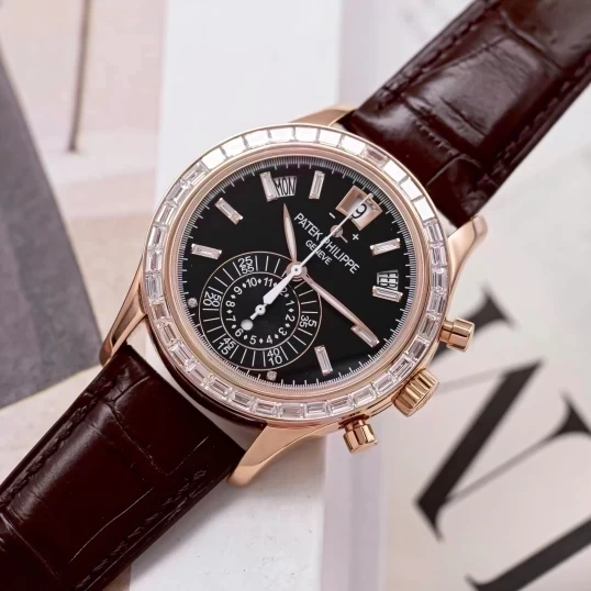 Patek Philippe Annual Calendar Complications Chronograph 40,5mm 5960R-010 Custom Up To 5961R-010 Black Dial