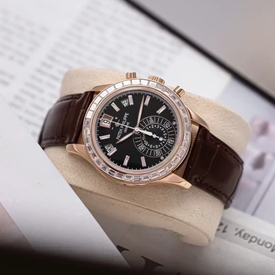 Patek Philippe Annual Calendar Complications Chronograph 40,5mm 5960R-010 Custom Up To 5961R-010 Black Dial