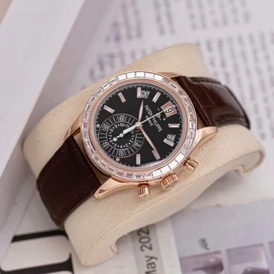 Patek Philippe Annual Calendar Complications Chronograph 40,5mm 5960R-010 Custom Up To 5961R-010 Black Dial