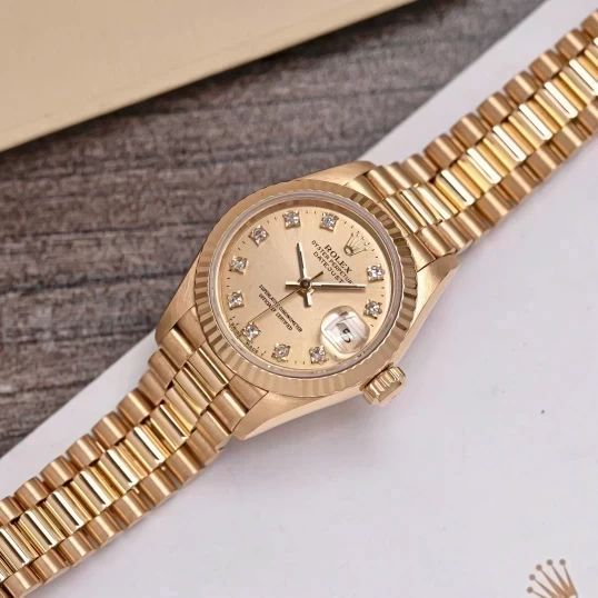 Rolex Oyster Perpetual Lady-Datejust 26mm 69178 Champagne Dial