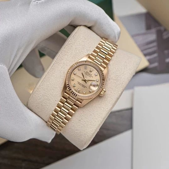 Rolex Oyster Perpetual Lady-Datejust 26mm 69178 Champagne Dial