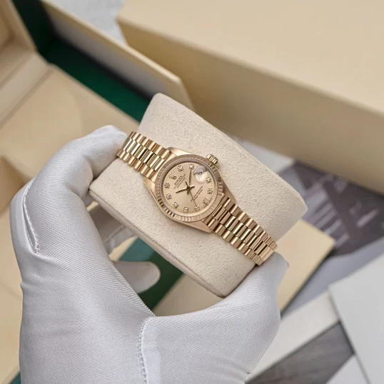 Rolex Oyster Perpetual Lady-Datejust 26mm 69178 Champagne Dial