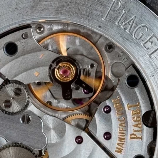 Piaget Dancer in White Gold with Diamond Bezel on White Gold Bracelet with Silver Diamond Dial Ref. G0A31046