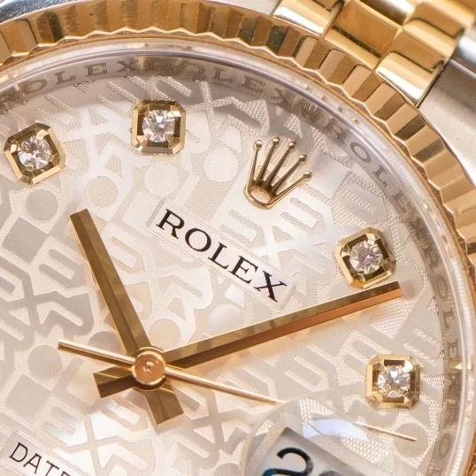 Rolex Oyster Perpetual Datejust 36 mm 116233 Vi tính trắng
