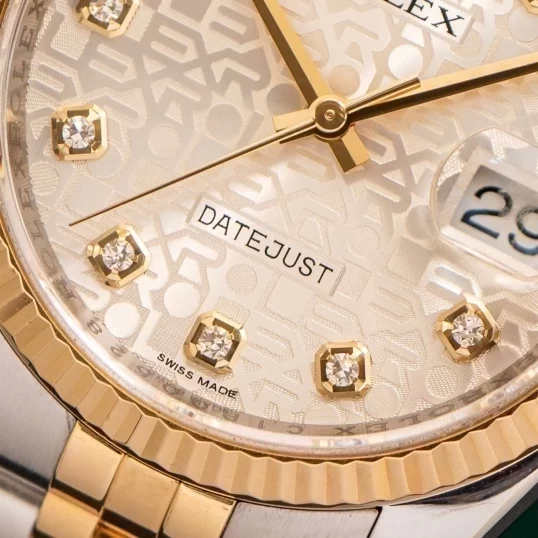 Rolex Oyster Perpetual Datejust 36 mm 116233 Vi tính trắng