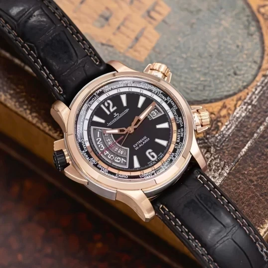 Jaeger-LeCoultre Master Compressor Extreme W-Alarm 46mm Valentino Rossi 18K Rose Gold 150.2.42